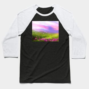 Pink Field Baseball T-Shirt